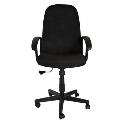 Iris 587 Office Executive Superior Fabric Chair -High Back Chair (Black)