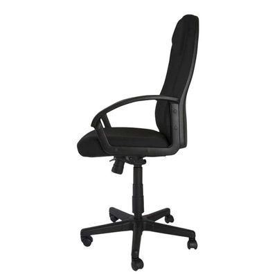 Iris 587 Office Executive Superior Fabric Chair -High Back Chair (Black)