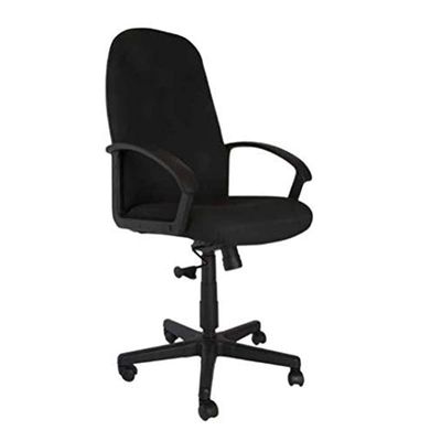 Iris 587 Office Executive Superior Fabric Chair -High Back Chair (Black)