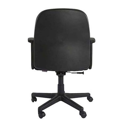Iris 587 Office Executive Superior Fabric Low Back Chair (Black)