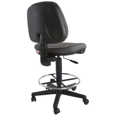 Mahmayi Debra 1380 Task Chair - Office Chair with Height Adjustable Seat, PP Back and Seat Frame and Double Wheel Rolling Castors (Grey)