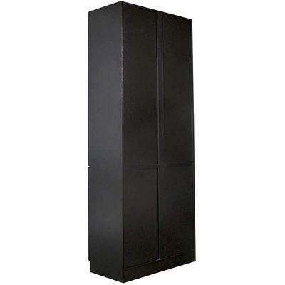 Glas 1123 Black Full Height Bookshelf