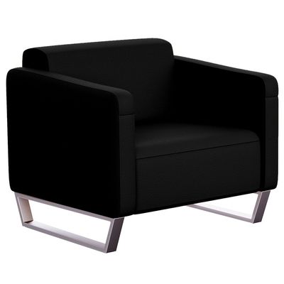 Loop 2850 Single Seater Sofa Black PU