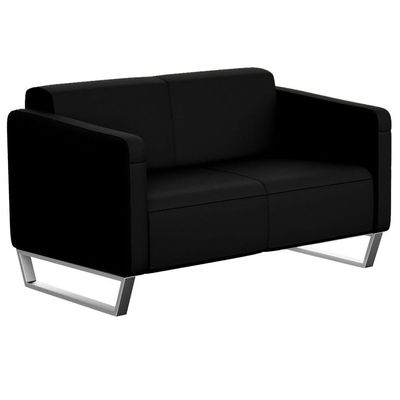 Loop 2850 Two Seater Sofa Black PU