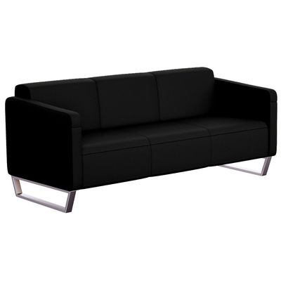 Loop 2850 Two Seater Sofa Black PU