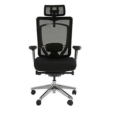 Stoel 97726 High Back Ergonomic Mesh Chair Modern &amp; Ergonomic Office Chair High Back Chair (Black)