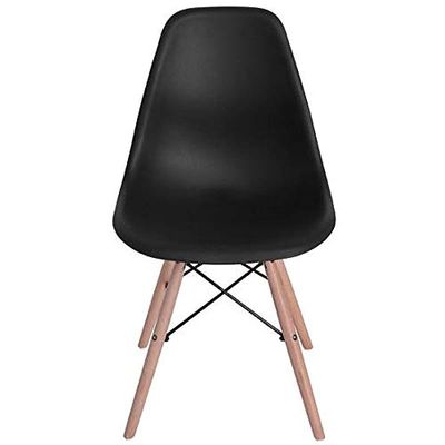 Vogue Dining Chairs, H 107 x W 42 x D 56 cm, Set Of 4, Beige/Black, RICOV1