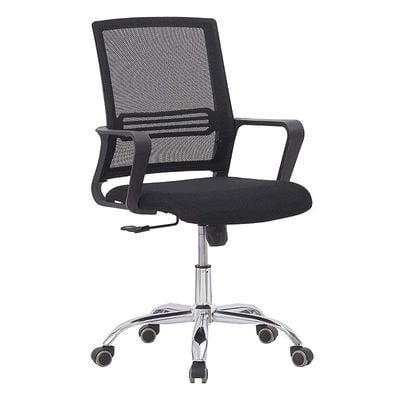 Sleekline 690033 Task Chair Black Mesh