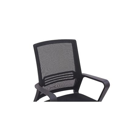 Sleekline 690033 Task Chair Black Mesh