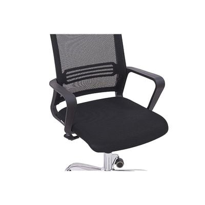 Sleekline 690033 Task Chair Black Mesh