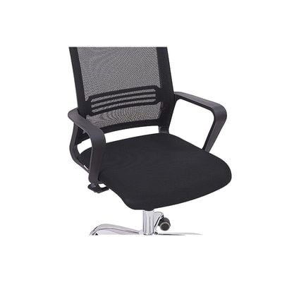 Sleekline 69033 Low Back Mesh Chair Black