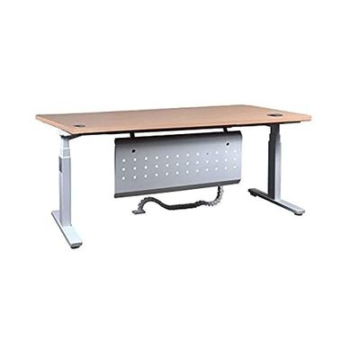 Lift-12 Electronic Height Adjustable Modern Desk - Elegant and Modern Ergonomic Office Desk with Adjustable Height Feature and Heavy Duty Fram (Oak, Width: 180cm)