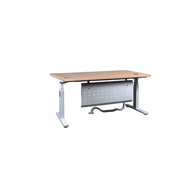 Lift-12 Electronic Height Adjustable Modern Desk - Elegant and Modern Ergonomic Office Desk with Adjustable Height Feature and Heavy Duty Fram (Oak, Width: 160cm)