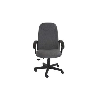 Iris 587 Office Executive Superior Fabric Chair (High Back, Grey)