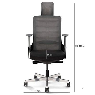 Spinelly High Back Ergonomic Mesh Chair Black