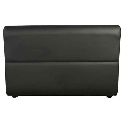 Mahmayi Coco Two-Seater Black Sofa - Customizable, Premium Quality, Living Room Furniture, Comfortable Seating (2-Seater, Black)