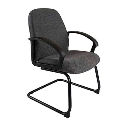 Iris 587 Office Executive Superior Fabric Chair (Visitors, Grey)