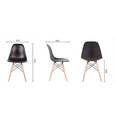Ultimate Eames Style DSW Dining Chair Pack of 3