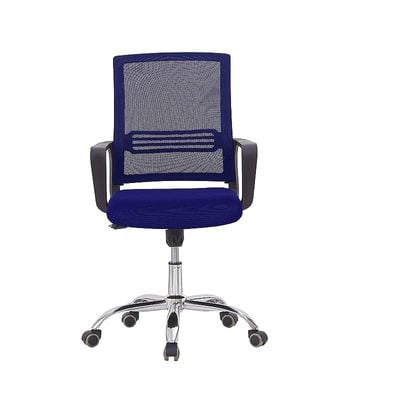 Sleekline 690033 Task Chair Blue Mesh