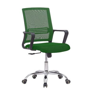 Desk Chair for Home Office Computer Workstation (Mid Back Green)