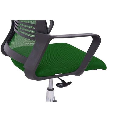 Desk Chair for Home Office Computer Workstation (Mid Back Green)