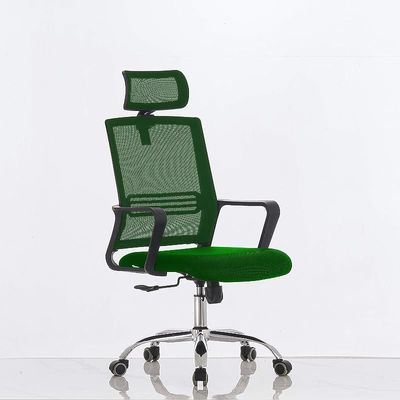 Sleekline 690033 Task Chair Green Mesh with Headrest