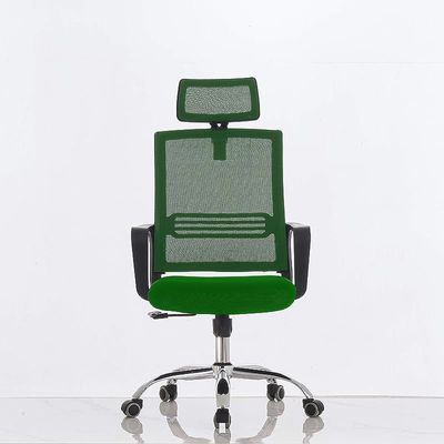 Desk Chair for Home Office Computer Workstation (Headrest Chair Green)