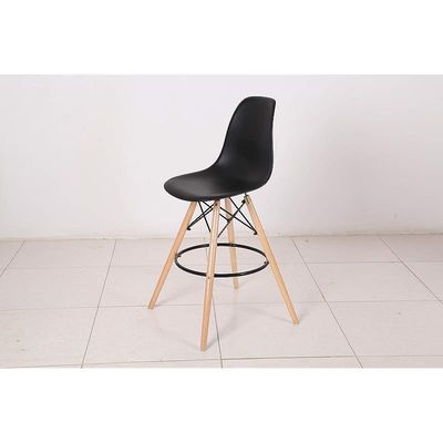 Modern Home Bar Stool Black (Set of One)