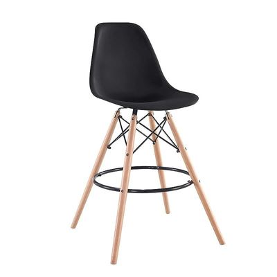 Modern Home Bar Stool Black (Set of One)