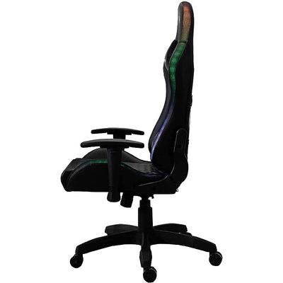 Gaming Chair 1583 Racing Style, Ergonomic, High Back Gaming Chair with RGB LIGHTS, Height Adjustment, Headrest, Lumbar Support, E-Sports