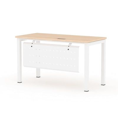 Figura 72-14 oak Modern Workstation without Drawer