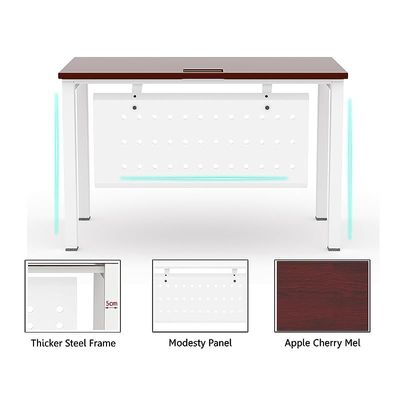 Figura 72-16 Apple Cherry Modern Workstation without Drawer
