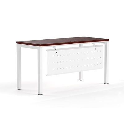 Mahmayi Figura 72-16 Modern Workstation Desk - Stylish Office Furniture for Home or Business Use - Sleek Design for Productivity and Organization (Apple Cherry, 160cm)
