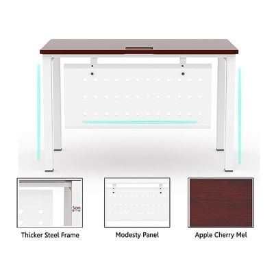 Figura 72-18 Apple Cherry Modern Workstation without Drawer