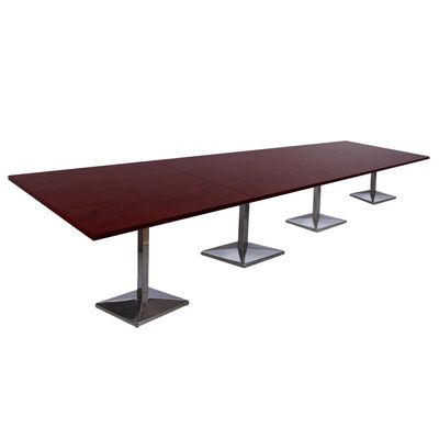 Barra 500PE-480 16 Seater Square Modular Bar Table Apple Cherry