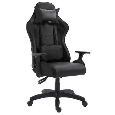 B88 High Back Ergonomic Swivel, Tilt Tension Adjustment (Black, Without Footrest)