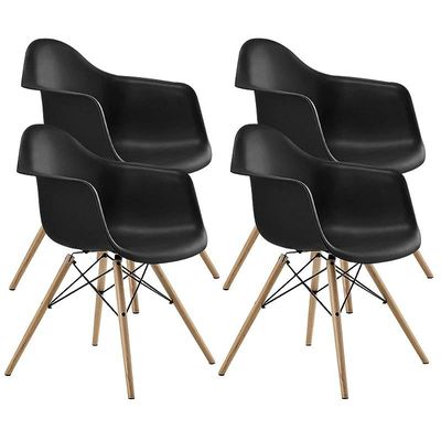 Ultimate Eames Style DAW ArmChair Pack of 4