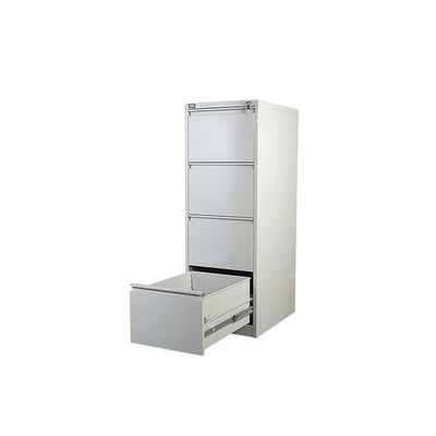 Godrej OEM File Cabinet with Lock, 4 Large Storage steel Cabinet, Metal Portable Cabinet with 4 Drawer, Vertical File Cabinet, 4 Layer Cabinet Office Storage Cabinet for A4/Letter - Grey