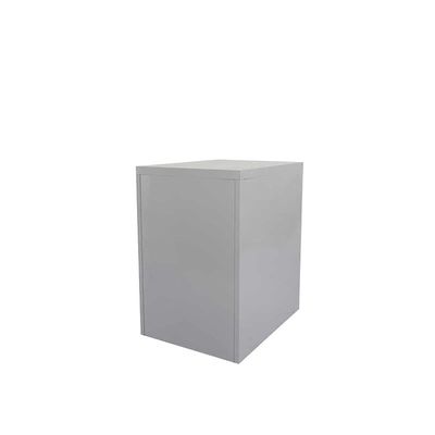 Godrej OEM File Cabinet with Lock, 2 Large Storage steel Cabinet, Metal Portable Cabinet with 2 Drawer, Vertical File Cabinet, 2 Layer Cabinet Office Storage Cabinet for A4/Letter - Grey