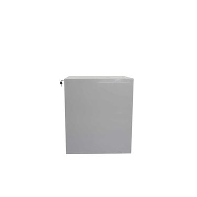 Godrej OEM File Cabinet with Lock, 2 Large Storage steel Cabinet, Metal Portable Cabinet with 2 Drawer, Vertical File Cabinet, 2 Layer Cabinet Office Storage Cabinet for A4/Letter - Grey