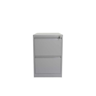 Godrej OEM File Cabinet with Lock, 2 Large Storage steel Cabinet, Metal Portable Cabinet with 2 Drawer, Vertical File Cabinet, 2 Layer Cabinet Office Storage Cabinet for A4/Letter - Grey