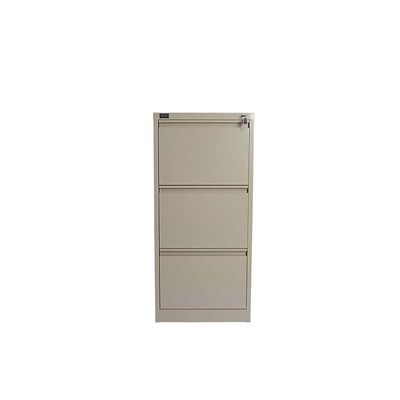 Godrej OEM File Cabinet with Lock, 3 Large Storage steel Cabinet, Metal Portable Cabinet with 3 Drawer, Vertical File Cabinet, 3 Layer Cabinet Office Storage Cabinet for A4/Letter - Beige