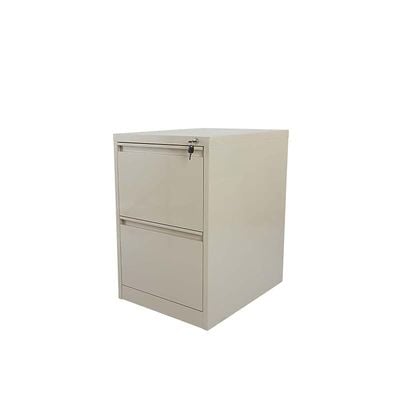 File Cabinet for Home Office (2 Drawers Beige)