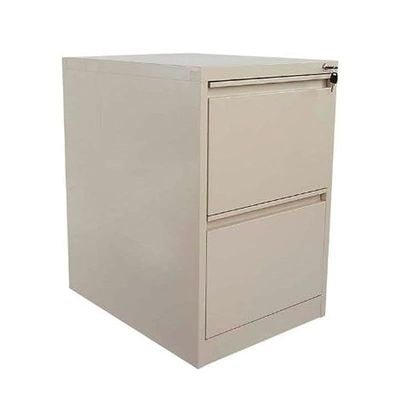 File Cabinet for Home Office (2 Drawers Beige)