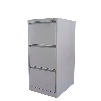 Godrej OEM File Cabinet with Lock, 3 Large Storage steel Cabinet, Metal Portable Cabinet with 3 Drawer, Vertical File Cabinet, 3 Layer Cabinet Office Storage Cabinet for A4/Letter - (Grey)