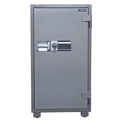 108 Digital Fire Safe Secure Functional Safe Organiser with Hammertone Paint Finish Safety for Home Business Office Hotel Money Document Jewellery safe Security Safe &amp; Lock Boxes 265Kgs