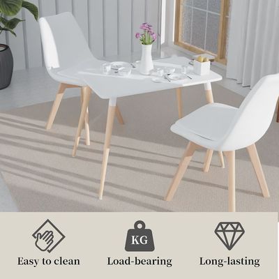 Cenare 120 X 80 Modern Dining Table - White