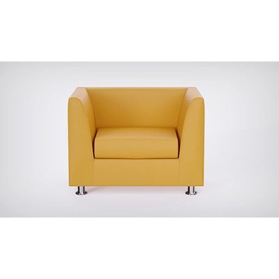 Mahmayi 679 Sandal PU أريكة بمقعد واحد - تصميم حديث، أثاث أنيق لغرفة المعيشة، مقعد مريح، تنجيد متين (أريكة مقعد واحد، صندل)