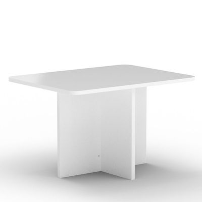 CH01 Ergonomic Child Desk 80x60x50 Low height With Round Edges White Single Table 80x50cms)