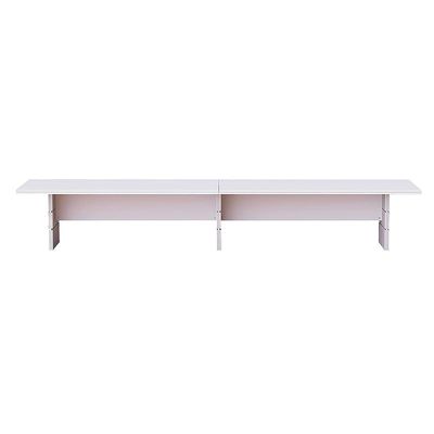 Zelda Conference Table | Office Conference cum Meeting Table, White_480cm